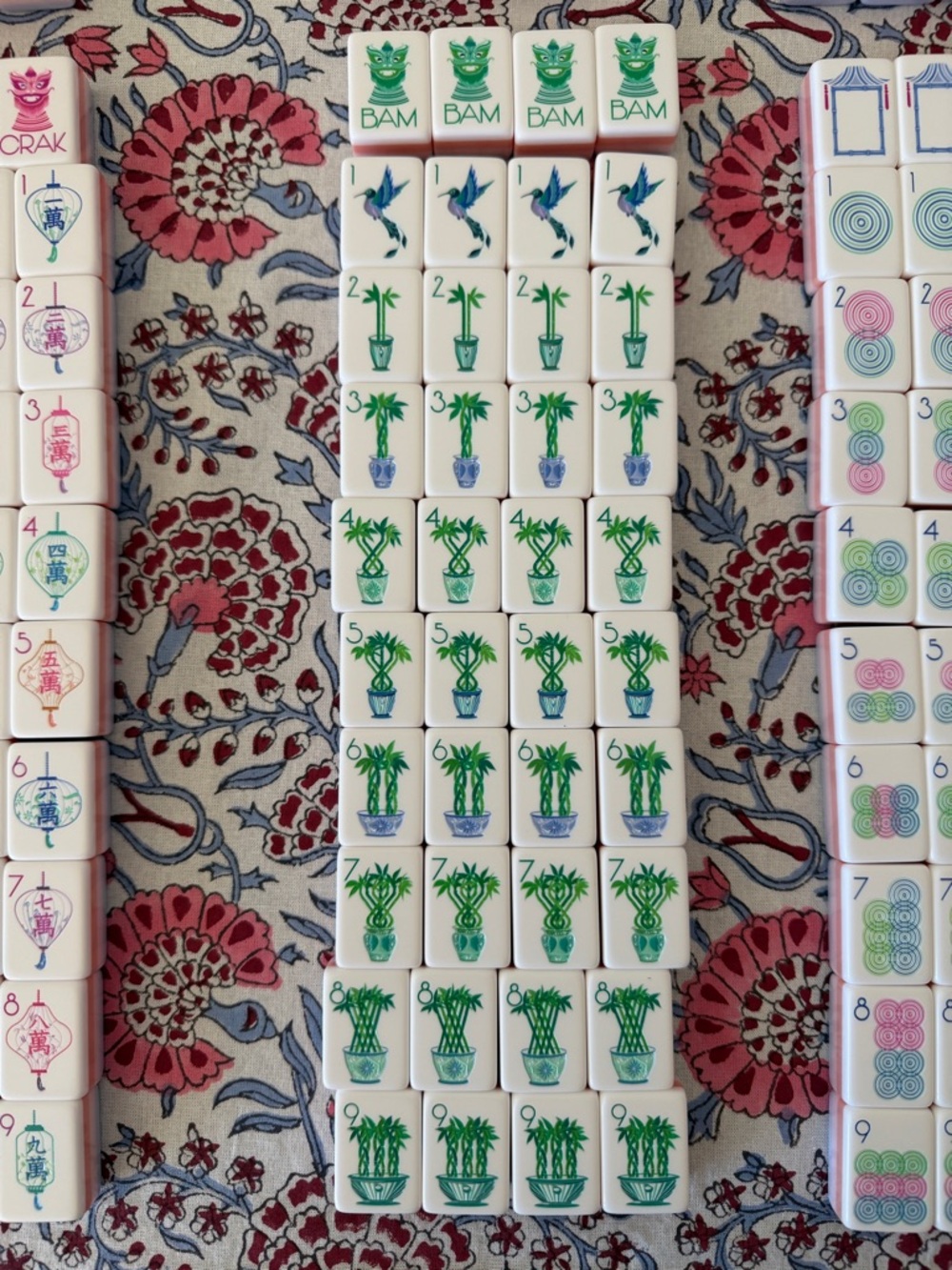Oh My Mahjong Luminaire Tiles - Picture 4 of 12